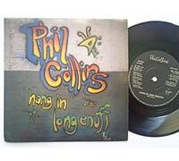 Phil Collins - Collins, Phil Hang In Long Enuff 7" Virgin VS1300 EX/EX 1990 picture sleeve