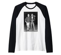 Phil Collins & Eric Clapton Before Royal Albert Hall Concert Raglan Baseball Tee