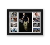 Phil Collins Poster Print - Limited Edition Autograph Fan Gift - Collectible Memorabilia Merchandise (Framed A3 (30x40cm))
