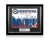 Phil Daniels Signed Quadrophenia Poster. Deluxe Frame