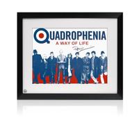 Phil Daniels Signed Quadrophenia Poster. Framed