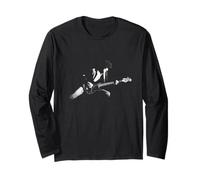Phil Lynott Thin Lizzy Dancing in The Moonlight Reading 1977 Long Sleeve T-Shirt