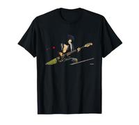 Phil Lynott Thin Lizzy Live 1976 By David Corio T-Shirt