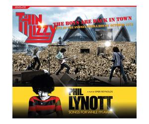 Phil Lynott & Thin Lizzy 'Songs For While I'm Away' + 'The Boys Are Back in Town Live At the Sydney Opera House October 1978' 2DVD/CD