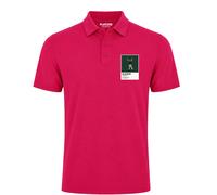 Phil Mickelson Golf Icon Frame Men's Polo Shirt - Hot Pink / 2XL
