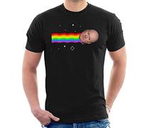 Phil Mitchell Nyan Cat Meme Men's T-Shirt Black