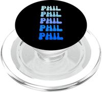 Phil Retro Name Stack Design PopSockets PopGrip for MagSafe