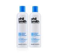 Phil Smith Volume Boost Shampoo and Conditioner Set - Volumising & Hair Thickening Shampoo and Conditioner for Fine & Thin Hair, Lightweight Volume, Professional Hair Care for Women