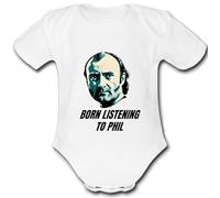 PHIL Unique Baby Vest Baby Grow Babygrow Boys Girls UNISEX cute funny GIFT present for a COLLINS BORN