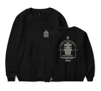 Phil Wickham Song Of The Saints Album Merch Sweatshirt Unisex Casual Crewneck Long Sleeve Pullover Clothes (L,Black)