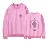 Phil Wickham Song Of The Saints Album Merch Sweatshirt Unisex Casual Crewneck Long Sleeve Pullover Clothes (3XL,Pink)