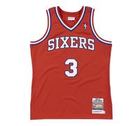 Philadelphia 76ers authentic NBA jersey Allen Iverson 2002/03 Rouge 2XL