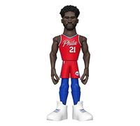 Philadelphia 76ers NBA Funko Gold 5 Inch Vinyl Figure Joel Embiid