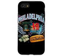Philadelphia Cityscape Liberty Bell Cheesesteak Case for iPhone SE (2020) / 7/8