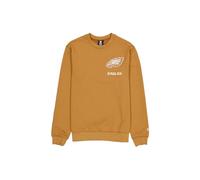 Philadelphia Eagles New Era Cap Nfl Logo Select Crew Neck Sweater Light Bronze Unisex