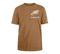 Philadelphia Eagles New Era Cap NFL Premium Logo Select Regular Fit T-Shirt Light Bronze Unisex