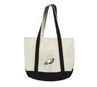 Philadelphia Eagles NFL Canvas Tote with Colored Strap