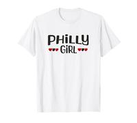 Philadelphia Girl Hearts State Cute Philly Girls T-Shirt