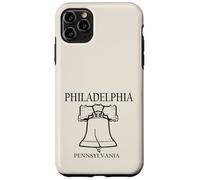 Philadelphia Pennsylvania Minimalist City Travel Souvenir Case for iPhone 11 Pro Max