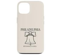 Philadelphia Pennsylvania Minimalist City Travel Souvenir Case for iPhone 13