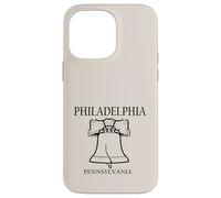 Philadelphia Pennsylvania Minimalist City Travel Souvenir Case for iPhone 14 Pro Max