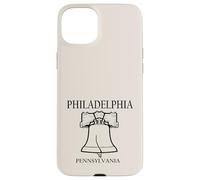 Philadelphia Pennsylvania Minimalist City Travel Souvenir Case for iPhone 15 Plus