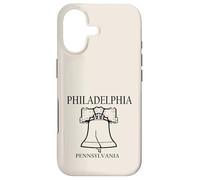 Philadelphia Pennsylvania Minimalist City Travel Souvenir Case for iPhone 17