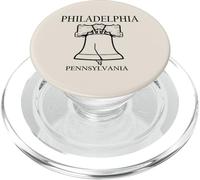 Philadelphia Pennsylvania Minimalist City Travel Souvenir PopSockets PopGrip for MagSafe