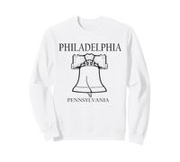 Philadelphia Pennsylvania Minimalist City Travel Souvenir Sweatshirt