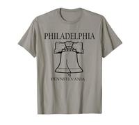 Philadelphia Pennsylvania Minimalist City Travel Souvenir T-Shirt