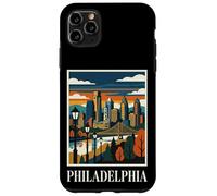Philadelphia Skyline Pennsylvania Retro Vintage Art Case for iPhone 11 Pro Max