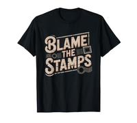 Philatelist Family Gatherings Explaining Value Rare Stamps T-Shirt
