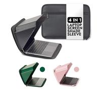 Philbert - Sun Shade & Privacy Sleeve/Bag Hemp MacBook 15-16'', Black