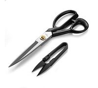 Phildim Dressmaking Scissors (9'', White) - Dressmaker Fabric Sewing Shears - Tailor's Scissors for Cutting Fabric, Leather PD-001-UK-R9-W