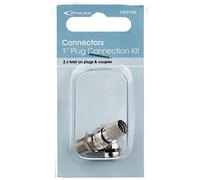 Philex 19015KIT F Type Connector Kit, Silver