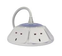 Philex, 6-Way Surge Protected KITCHEN PowerDome 1m