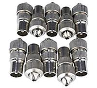 Philex TV/FM Coax Plug (Pack of 10)