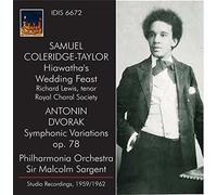 Philharmonia Orchest - Sir M.Sargent Dirige Coleridge-Taylor