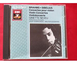 Philharmonia Orchestra - Brahms/Sibelius - Violin Concertos