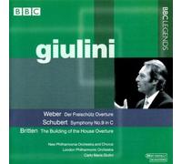 Philharmonia Orchestra - Freischutz Overture/Symphony No. 9 (Giulini, Lpo)