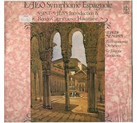Philharmonia Orchestra - Lalo: Symphonie Espagnole; Saint-Saens: Introduction and Rondo Capriccioso * Havanaise (Lp Record)
