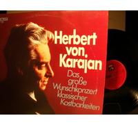 PHILHARMONIA ORCHESTRA LONDON / BERLINER PHILHARMONIE - HERBERT VON KARAJAN - DAS GROßE WUNSCHKONZERT KLASSISCHER KOSTBARKEITEN - 3LP - EMI CLUB-SONDERAUFLAGE - VINYL