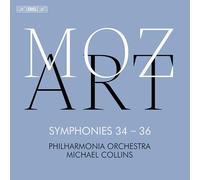 Philharmonia Orchestra; Michael Collins - Wolfgang Amadeus Mozart: Symphonies 34 - 36