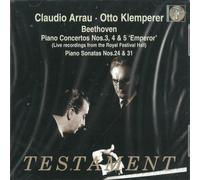 Philharmonia Orchestra - Piano Concertos And Sonatas (Klemperer, Philharmonia, Arrau)