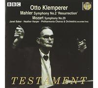 Philharmonia Orchestra - Symphony No. 2/Symphony No. 29 (Klemperer, Baker, Harper)