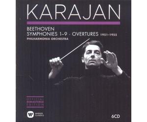 Philharmonia Orchrestra, Herbert von Karajan - Beethoven: Symphonies & Overtures 1951-1955 (Karajan Official Remastered Edition)