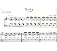 Philip Glass - Opening Piece from Glassworks for Piano Solo