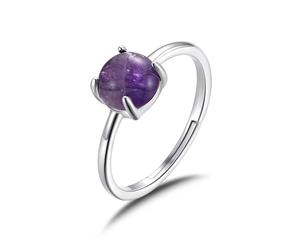 Philip Jones Amethyst Adjustable Ring