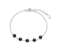Philip Jones Black Onyx Gemstone Bracelet