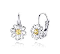 Philip Jones Daisy Crystal Drop Earrings Created with Zircondia® Crystals